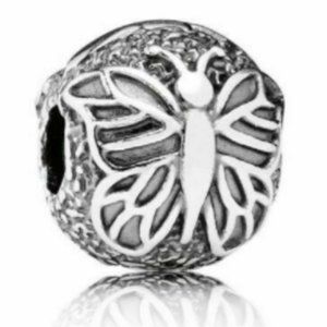 Pandora Butterfly Clip Charm